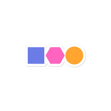 Load image into Gallery viewer, Sticker | Color Shapes Logo