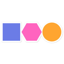Load image into Gallery viewer, Sticker | Color Shapes Logo