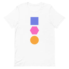 Load image into Gallery viewer, Unisex T-Shirt | Color Shapes Logo