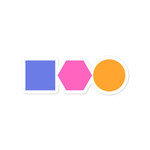 Load image into Gallery viewer, Sticker | Color Shapes Logo