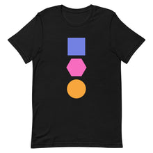 Load image into Gallery viewer, Unisex T-Shirt | Color Shapes Logo
