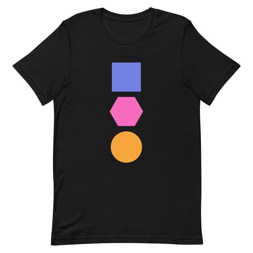 Unisex T-Shirt | Color Shapes Logo