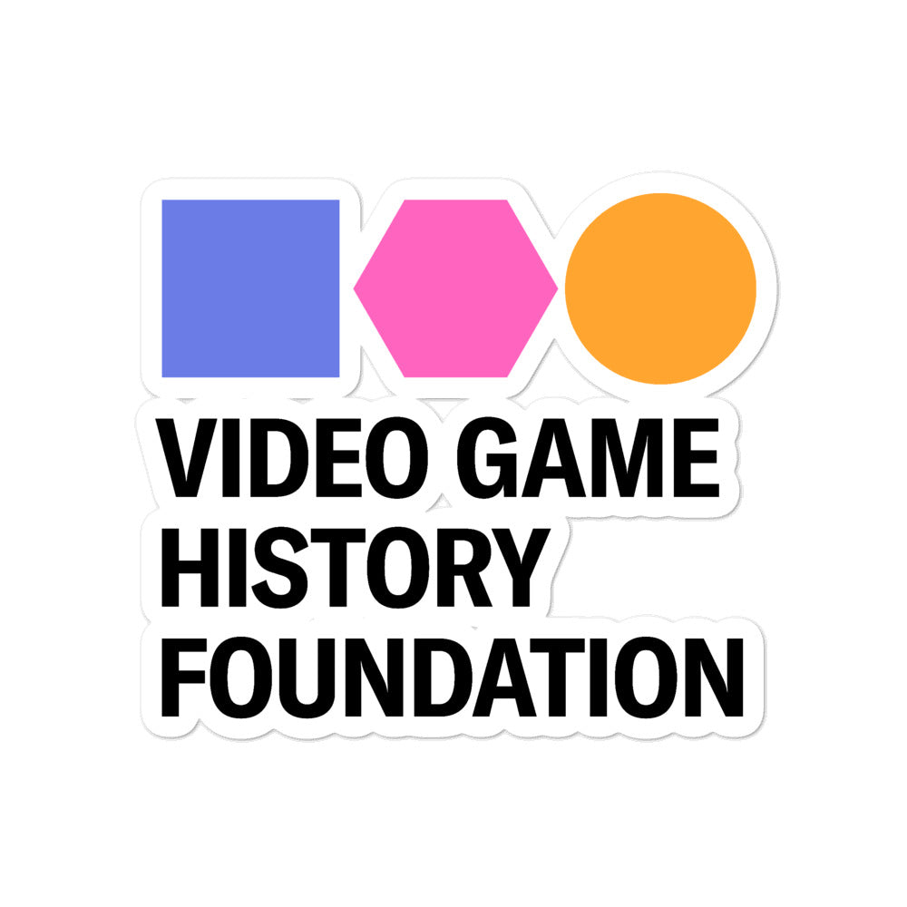 Sticker | VGHF Logo – The Video Game History Foundation