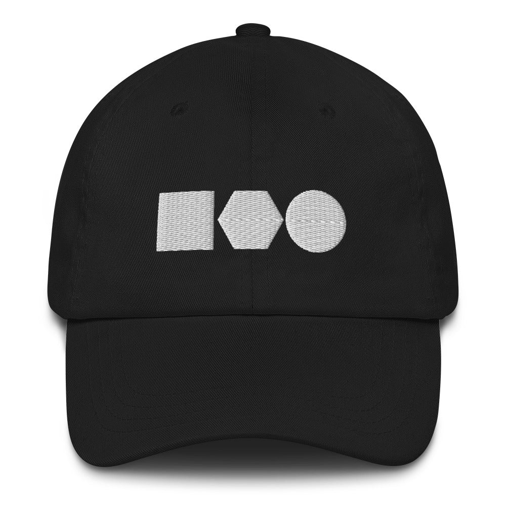 Hat | White Shapes Logo